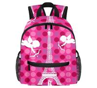 Lightweight Kids Backpack Kindergarten School Bag Child Rucksack Daypack for 3-8 Years Old Couple Marriage Angel Paris
