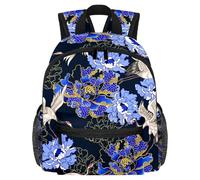 Lightweight Kids Backpack Kindergarten School Bag Child Rucksack Daypack for 3-8 Years Old Crane Chrysanthemum Graceful