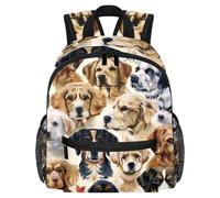 Lightweight Kids Backpack Kindergarten School Bag Child Rucksack Daypack for 3-8 Years Old Cute Puppy Pattern
