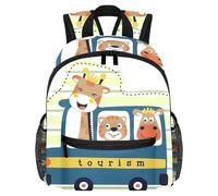 Lightweight Kids Backpack Kindergarten School Bag Child Rucksack Daypack for 3-8 Years Old Funny Cartoon Animal Bear Deer Tourism