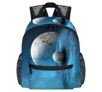 Lightweight Kids Backpack Kindergarten School Bag Child Rucksack Daypack for 3-8 Years Old Galaxy Cosmos Starry Sky Planet