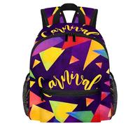 Lightweight Kids Backpack Kindergarten School Bag Child Rucksack Daypack for 3-8 Years Old Geometry Carnival