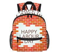 Lightweight Kids Backpack Kindergarten School Bag Child Rucksack Daypack for 3-8 Years Old Happy Labor Day