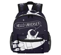 Lightweight Kids Backpack Kindergarten School Bag Child Rucksack Daypack for 3-8 Years Old Hello Universe Starry Sky
