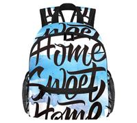 Lightweight Kids Backpack Kindergarten School Bag Child Rucksack Daypack for 3-8 Years Old Home Sweet Home