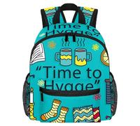 Lightweight Kids Backpack Kindergarten School Bag Child Rucksack Daypack for 3-8 Years Old Hygge Blue