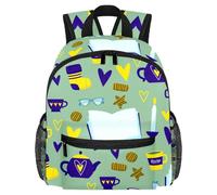 Lightweight Kids Backpack Kindergarten School Bag Child Rucksack Daypack for 3-8 Years Old Hygge Green