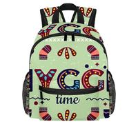 Lightweight Kids Backpack Kindergarten School Bag Child Rucksack Daypack for 3-8 Years Old Hygge Time Green