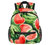 Lightweight Kids Backpack Kindergarten School Bag Child Rucksack Daypack for 3-8 Years Old Love Heart Watermelons Pattern