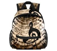 Lightweight Kids Backpack Kindergarten School Bag Child Rucksack Daypack for 3-8 Years Old Musical with Melody Swirl
