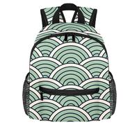 Lightweight Kids Backpack Kindergarten School Bag Child Rucksack Daypack for 3-8 Years Old Nautical Japan Wave