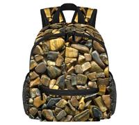 Lightweight Kids Backpack Kindergarten School Bag Child Rucksack Daypack for 3-8 Years Old Small Gravel Stone