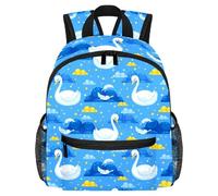 Lightweight Kids Backpack Kindergarten School Bag Child Rucksack Daypack for 3-8 Years Old Swan Blue