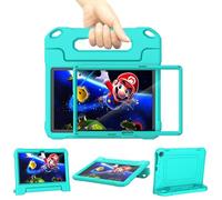 Lightweight Kids Case for iPad, Please Refer to the Blue Pages for Compatible Models - Cyan