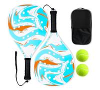 Lightweight Kids Paddle, Carbon Fiber Pickleball Racket, 20x8inch with Shock Absorption, Durable Sports Gear Accessory, Outdoor Paddle with Ergonomic Design, Pickle Ball Racket for Practice