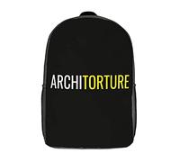 Lightweight Knapsack Funny Torture Architecture Backpack Personality School Bags for Camping, Hiking, Travel, 42X32X14Cm