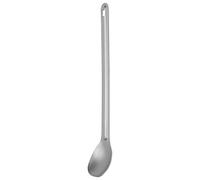 Lightweight L Handle Spork Spoon Metal Cutlery Set for Outdoor Caml Handle Spoon and Fork Dishes Utensils Outdoor Dining Utensils (Long Handle Spoon)