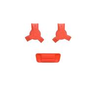 Lightweight Landing Gear Riser for Avata 360,Height-Increasing Tripod Extension Base Protect Bottom Gimbal Kit Drone Accessories ((Orange) Head Extension+Rear Paddle Extension)