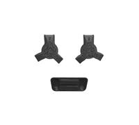 Lightweight Landing Gear Riser for Avata 360,Height-Increasing Tripod Extension Base Protect Bottom Gimbal Kit Drone Accessories ((Black) Head Extension+Rear Paddle Extension)