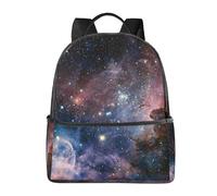 Lightweight Laptop Backpack For Work Travel, Universe Milky Way Galaxy, Durable Casual Bookbag With Ergonomic Air Mesh Back, Spacious School Backpack For College, Business, Hiking & Weekend Trips