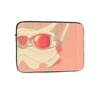 Lightweight Laptop Bag Retro abstract shades Printed Shockproof Protective Case Suitable For Office And Travel 13 inch