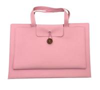 Lightweight Laptop Briefcase for 14/16" and 15.6" - Slim Business Bag with Large Capacity, Water-Resistant Work Bag for Men/Women, Professional Office Commute & Travel(Pinko,15")