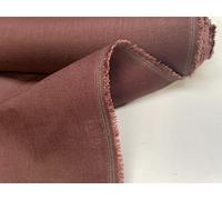 Lightweight Linen Fabric Soft Plain Pure Material Cloth for Home Decor Bedding Clothes Curtains - 140cm Wide Brown (2 Metres)