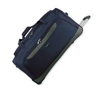 Lightweight Luggage Wheeled Trolley Holdall Suitcase Duffle Bag Rolling Hold Travel Bag AR306 (Large - 32" (H82xW42xD40 cm), Navy)