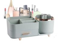 Lightweight Luxury Cosmetic Organizer - Large Capacity Makeup Box, Drawer Storage Display Stand, Organization | Eyeliner Lipstick Lotion Nail Polish Brush Holder