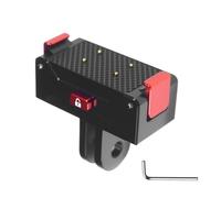 Lightweight Magnetic Charging Base Power Dock for Camera Fast Snapped Aluminum Alloy Build Delivers Rapid Power Supply Rose Aluminum Camera Base