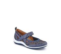 Lightweight Mary-Jane Ladies Trainers Pavers Navy 7