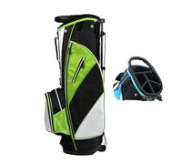 Lightweight Mens Golf Bag| Club Bags,6 soft partition layers,organizer divider Top Stand,for A Few Clubs Driving Range（Green）(Green)
