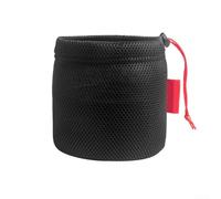 Lightweight Mesh Outdoor Bag with Anti Collision Padding, Suitable for Organizing and Protecting Camping Pots, Tableware, and Various Outdoor Supplies (14 * 16cm)