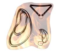 Lightweight Metal Protection Fufu Clip with Adjustable Protection Waist Belt, Protection Cage Accessories Set for Men -A19UK