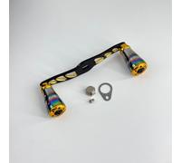 Lightweight Metal Reel Handle 103mm Anti-Slip Grip | 103mm total length, for durable aluminum, resistant, high hardness, easy to carry