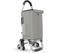 Lightweight Mobile Tool Trolley, 6-Wheel Folding Shopping Cart with Removable Stair Climber for Easy Transport and Versatile Use, Perfect for Grocery and Outdoor Activities