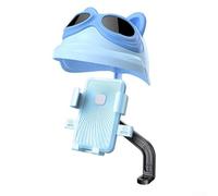 Lightweight Motorcycle Phone Holder, Waterproof and Sunshade Design, Ideal for Navigating on the Road (Factory - blue)