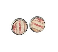Lightweight Nature Moon Star Yoga Mountain Bar Stud Dangle Earrings for Women Bohemian Retro Snow Mountain Wooden Earrings for Yoga, Skiers, Hikers, Campers, Climbers, Nature Lovers, Wood, No Gemstone