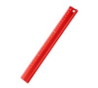 Lightweight Not Slip Metal Ruler with Guide Aluminum Measuring Tool for Architects Artists & Enthusiasts Commercial Ruler