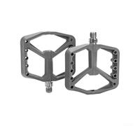 Lightweight Nylon Bicycle Pedals 125mm Anti-Skid for surface | 125x110x17mm size, lightweight design, reduces leg fatigue, ideal for daily commuting, black or grey