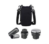 Lightweight Nylon Crossbody Bag for Shark for ChillPill High-Speed Fan, Sling Carrier with Adjustable Strap, Travel Pouch for Hiking Camping and Outdoor(Black)