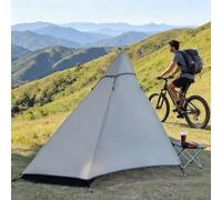Lightweight One Man Camping Tent Waterproof Small Backpacking Tent Hiking Fishing Cycling Tipi Tent