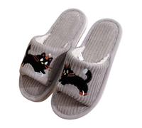 Lightweight Open Toe Slippers Women Cute Slippers Women Casual House Shoes Memory Foam Skin Friendly Footwear Comfortable Wear-Resistant Shoes Anti-Slip Soft Bottom Footwear Outdoor