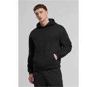 Lightweight oversized brushed fleece hooded sweatshirt for women Urban Classics Noir M