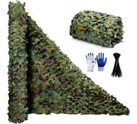 Lightweight Oxford Camo Netting, Camouflage Netting UK for Garden Screening, Camo Net, Cargo Net, Camouflage Tarpaulin, Military Equipment, Hunting Accessories, Shooting Hide, Army Surplus, Tent