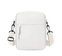 Lightweight Oxford Mini Square Crossbody Bag(White)