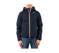Lightweight Packable Jacket, male, K-Way, Winter Jackets, Blue, XL, Jackets XL