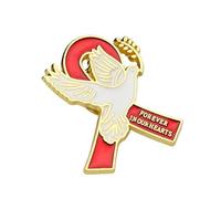 Lightweight Peace Bird Brooch Alloy Corsage Pin Perfect Jewellery for Travel Commuting Versatile Styling Peace Bird Badge Pin