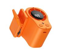 Lightweight Personals Cooling Fan with LED Display, 360 Rotation & Strong Airflows Desk Clip on Bladeless Clip on Bladeless