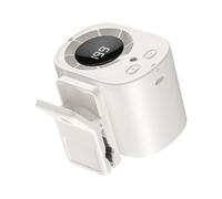 Lightweight Personals Cooling Fan with LED Display, 360 Rotation & Strong Airflows Desk Clip on Bladeless Clip on Bladeless